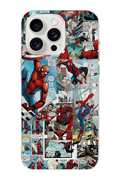 moonset Iphone 14 Pro Max Uyumlu Baskılı Yumuşak Silikon Şeffaf Telefon Kılıfı