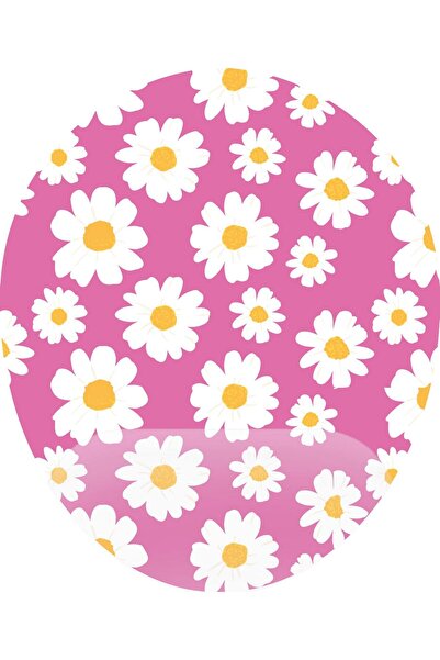 HobiShop Daisy (ružičasta pozadina) - Štampana podloga za miša sa podrškom za...