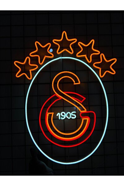 Neonnew GALATASARAY LOGO NEON TABELA 45 x 55 cm