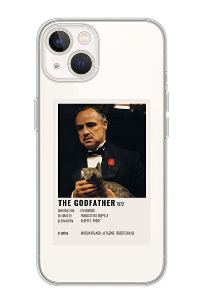 moonset Iphone 15 Uyumlu Baskılı Yumuşak Silikon Şeffaf Telefon Kılıfı