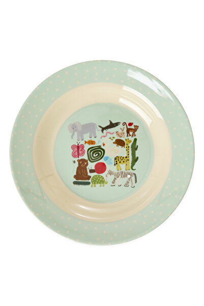 Stephen Joseph Melamine Deep Plate Green Wild Life