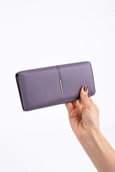 saraci leather craft Vegan Imported Leather Women's Wallet – Large Capacity P...