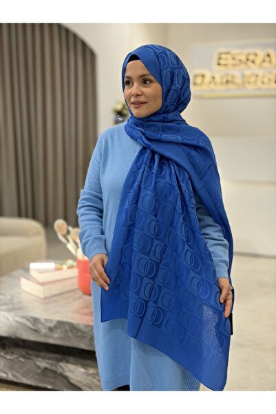 Imannoor DAMA DESEN NAİA ŞAL BLUE