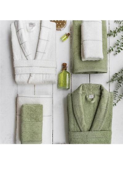 Schafer Home Jadore Banyo Seti 6 Parça-Yeşil