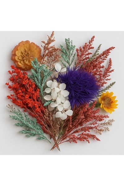 SC GAMA EPOXY SRL Dried Flower Set for Epoxy Resin and DIY Projects - Colorfu...