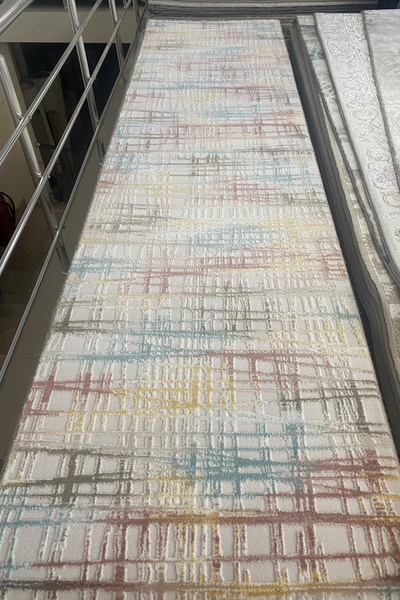 Dinarsu %100 Akrilik Halı, Yolluk, 80x300 Cm