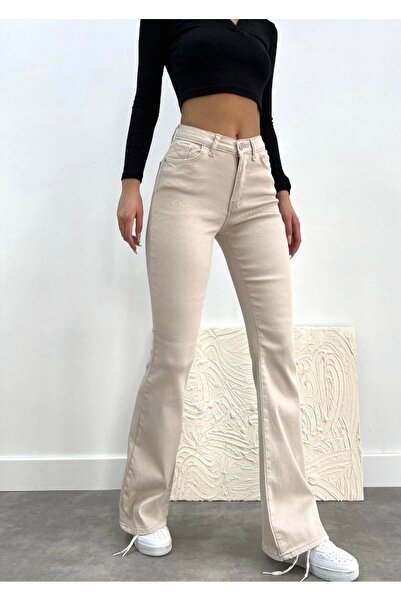 Aida Fashion İsponyol paça jeans