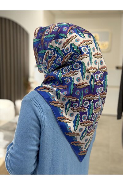 Imannoor TWİLL İPEK EŞARP ÇİFT TARAFLI