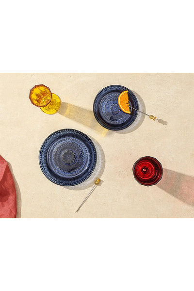 Porland Lina Navy Blue Plate 12cm