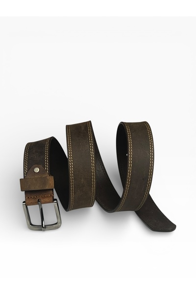 G-Atlantic Men’s 100% Genuine Leather Belt | Vintage Style Leather Belt for Men