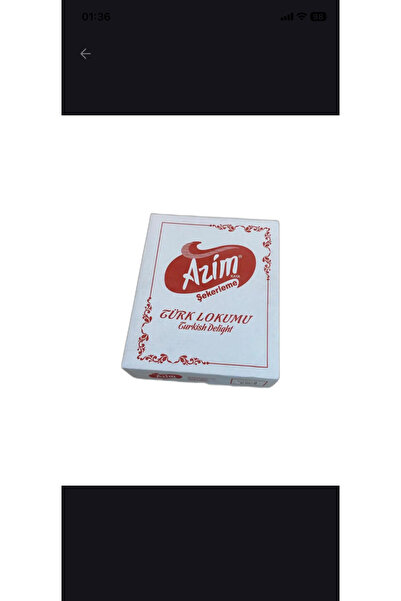 AZİM Kıstırma güllü lokum