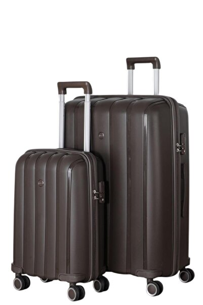 MÇS Polipropilen 2'li Valiz Seti Büyük & Kabin V305