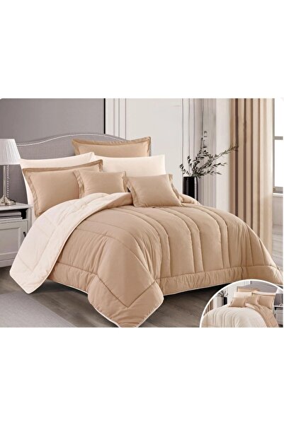 Red Rose Summer double bed sheet set with a soft and comfortable texture, 6 p...