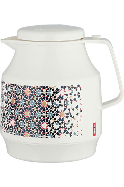 AZOZ MERCHLY Thermos, 1 Liter, Glass Inner Container - Multicolor