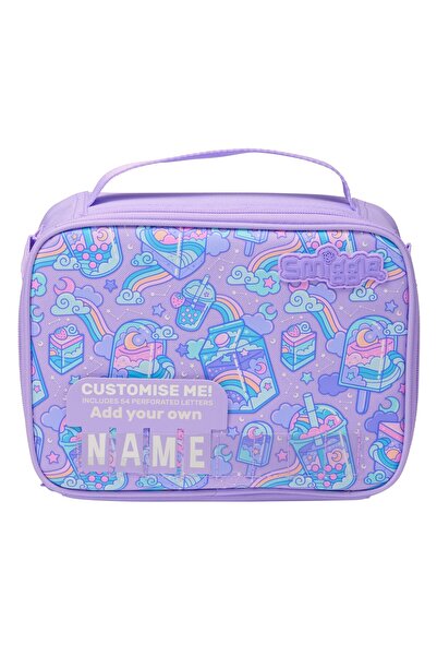 SMIGGLE Trailblazer Oblong Askılı, ısı yalıtımlı, dikdörtgen, Lila, Okul Besl...