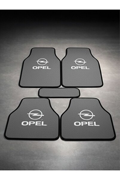 Universal Opel Astra Uyumlu Gri 5 Parça Halı Paspas Seti