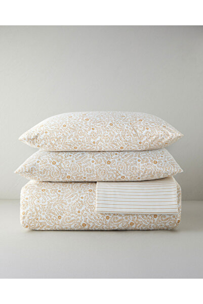 English Home Ivy Blush Easy-Iron Double Duvet Cover Set with Sheets 200X220 c...