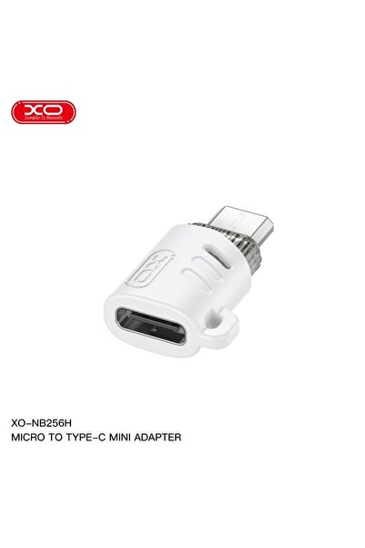 Xo Type-C Girişli Cihazlar İçin Micro USB Şarj ve Veri Aktarım Dönüştürücü Ad...