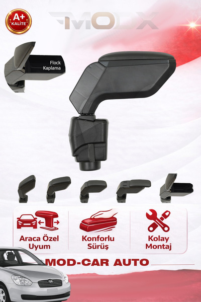 MODxAUTO HYUNDAİ ACCENT ERA ARACA ÖZEL ÜRETİM KOL DAYAMA (KOLÇAK) VİDASIZ A+