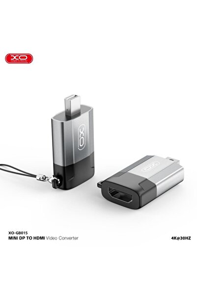 Xo 4K Ultra Hd Supported Mini Displayport (Mini Dp) to HDMI Video Converter A...