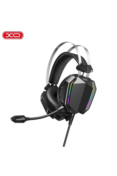 Xo GE07 RGB Işıklı Mikrofonlu Bilgisayar Kulaklığı - 2.1m Kablolu Profesyonel...