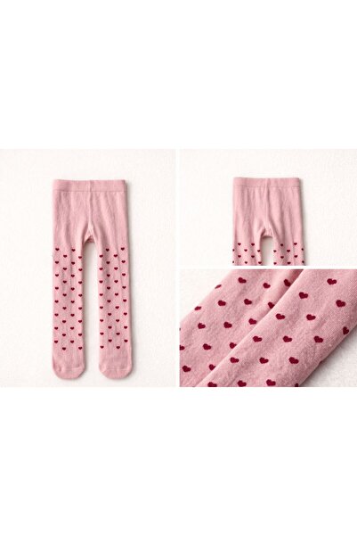 Nuviera Design Pembe Kalpli Külotlu Çorap