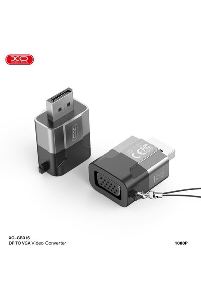 Xo Dp to Vga 1080P Video Converter Connection Cable (Gb016)