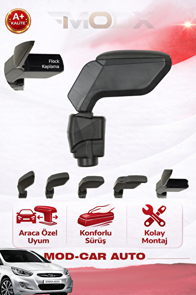 MODxAUTO HYUNDAİ ACCENT BLUE ARACA ÖZEL ÜRETİM KOL DAYAMA (KOLÇAK) VİDASIZ A+