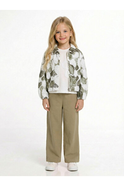 nk kids Girl's 3-Piece Top and Bottom Combination Set 4-8 Years Old Set0512