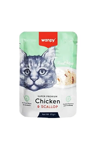 Wand Wanby Super Premium Cat Food, Chicken & Scallop Flavor, 85g
