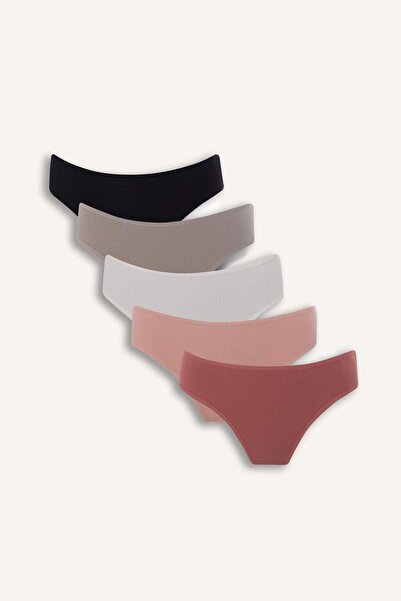 DeFacto Ribana 5-Pack Slip Panties H0189Ax26Sp