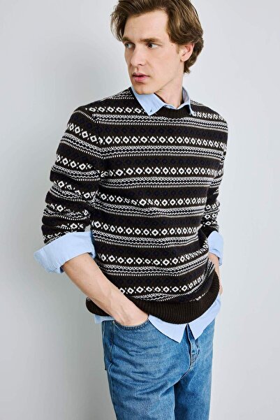 DeFacto Standard Fit Knitwear Sweater G8411Ax25Cw