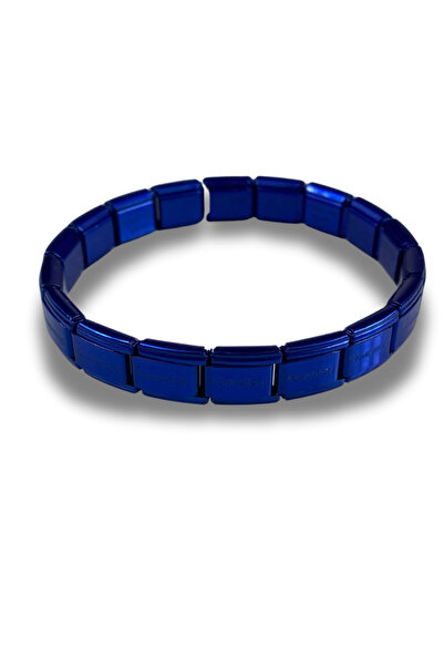 Brethils Colorful Nomi Italian Charm Bracelet 18 cm Non-Tarnish