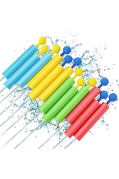 Arabest Castle Water Gun,Kids Water Gun Kids Pool 12pcs, Foam Water Guns,Wate...