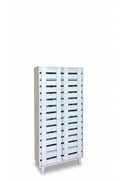 Generic Luxury Vertical 2-Door Shoe Cabinet - Tall Space-Saving Design (80x30...