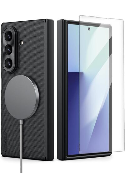 Nillkin (1+1) غطاء ماج سيف لهاتف سامسونج جالاكسي زد فولد 7 مع واقي شاشة