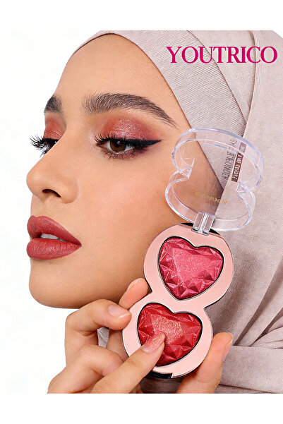 Youtrico 1pc-37G Multi-purpose,Natural - looking Blush,Long - lasting Eyeshad...