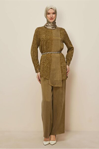 Alvina Pants and Belt Suit 46139