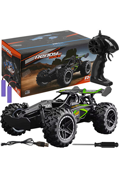 KRUZZEL Remote Control Off-Road Car – Fast, Durable, Full Suspension, Battery...