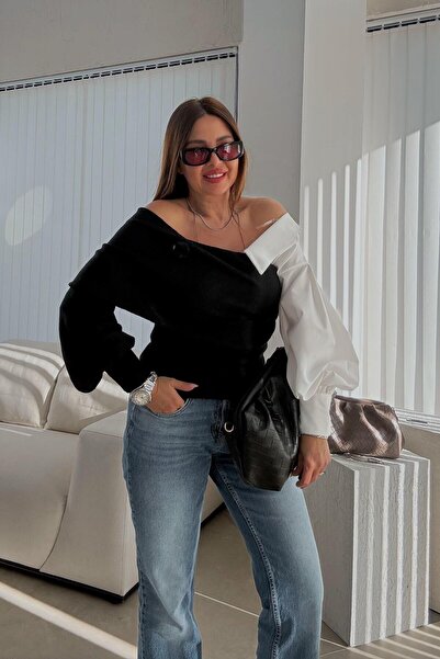 ELVAN TOLON Black Shirt Knitwear