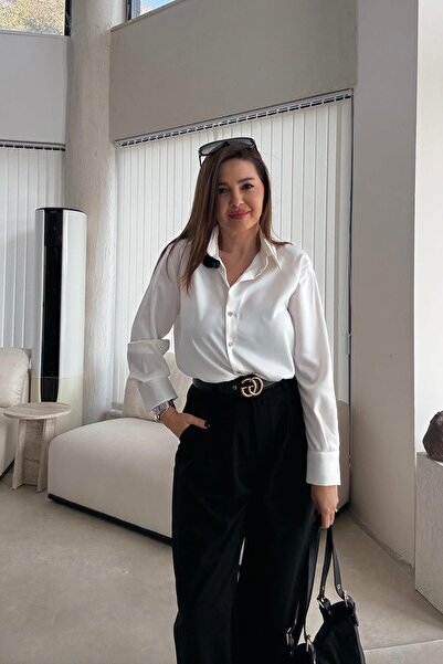 ELVAN TOLON Ecru Buttoned Shirt