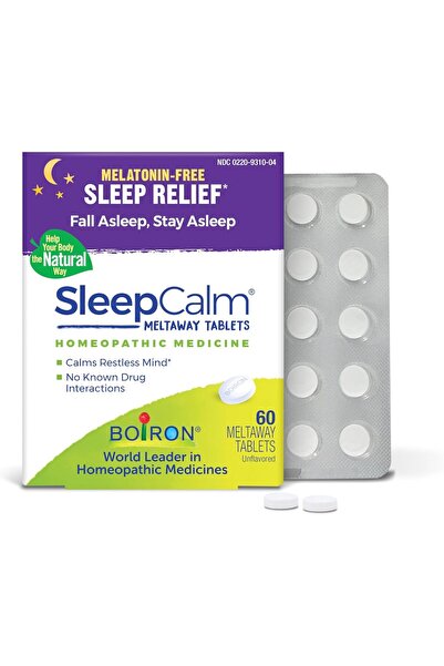 Boiron SleepCalm Sleep Aid for Deep, Relaxing, Restful Nighttime Sleep - Mela...
