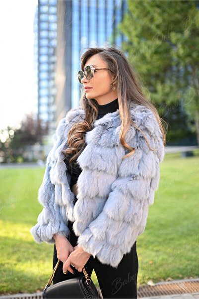 Babydoll Fashion Fox fur coat
