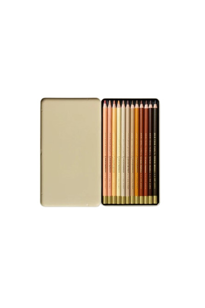 PRINTWORKS 12 Renkli Çizim Kalem Seti – Skintones