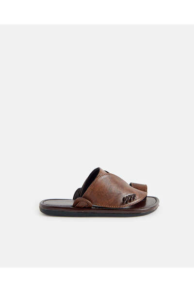 REDTAG Boys Brown Traditional Sandals
