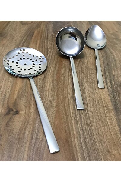 TREND MUTFAK EŞYALARI 3-Piece Emerald Eco Sauce Serving Set