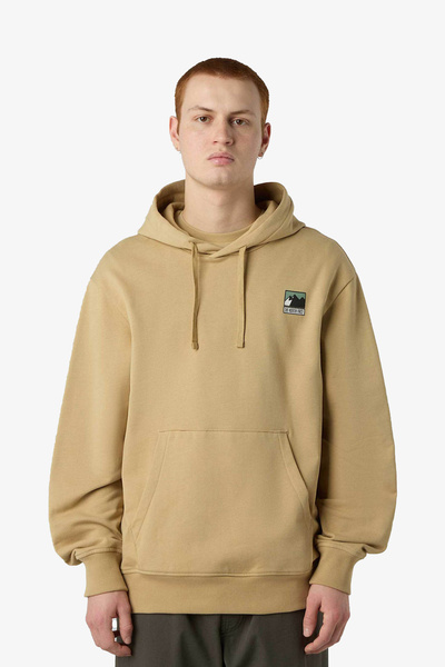 THE NORTH FACE Mountaın Logo Relaxed Hooded Men's Beige Sweatshirt Nf0A8E3Nlk51