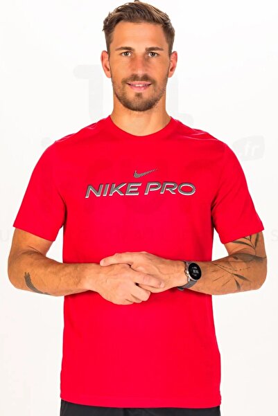 Nike Pro Dri Fit Training Tee Men's Training T-Shirt Red