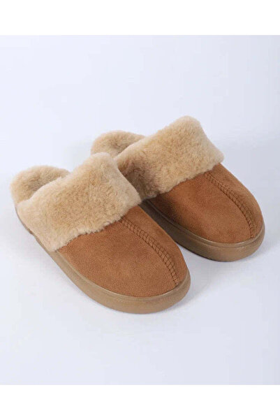 Chirpy Papuci de casă cu blană pentru femei - VERA