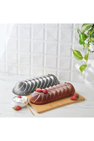 Karaca Cake Pro Vera Cast Tortenform, Anthrazit, 35 cm